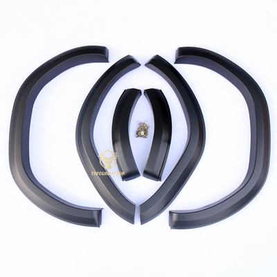 ABS Matte Black Slim Fender Flare New Design For Hilux revo 2021 Wheel Arches Pickup Exterior Accessories
