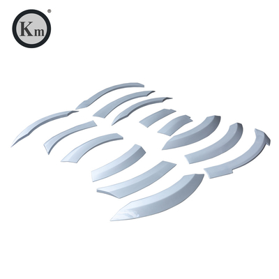 Wide Style KM For 2014 Up Macan 95B.2 95B.1 Style Wide Wheel Arch Car Fender Flares PU Material