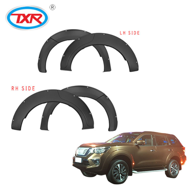 Waterproof/Dust Proof/Anti-slip/Easy Clean Customized Universal Black Pickup Mud Flaps Car ABS Wheel Eyebrow Fender Injection Molding Fender Flares